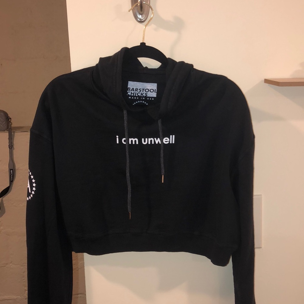 Call Her Daddy Cropped Hoodie